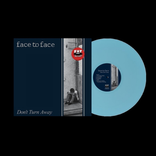 Face To Face - Don't Turn Away (Light Blue Vinyl L i gruppen VINYL / Kommende / Pop-Rock hos Bengans Skivbutik AB (5685912)