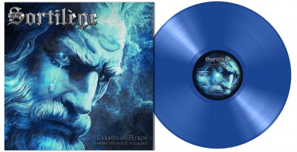 Sortilège - Larmes Des Héros (Blue Vinyl Lp) i gruppen VINYL / Kommende / Metal hos Bengans Skivbutik AB (5685945)