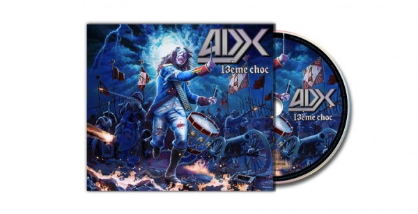 Adx - 13Ème Choc (Digipack) i gruppen CD / Kommende / Metal hos Bengans Skivbutik AB (5685946)