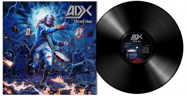 Adx - 13Ème Choc (Black Vinyl Lp) i gruppen VINYL / Kommende / Metal hos Bengans Skivbutik AB (5685947)