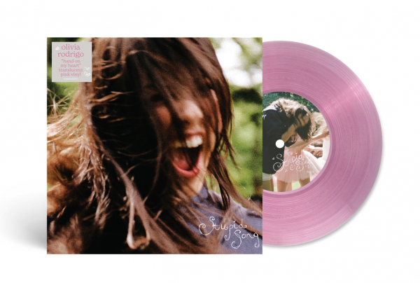 Olivia Rodrigo - Stupid Song (Translucent Pink Vinylsingle) i gruppen VINYL / Kommende / Pop-Rock hos Bengans Skivbutik AB (5686105)