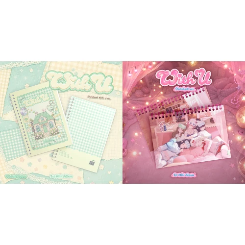 Mw:Meu - With U (Photobook Ver.) (Random Ver.) i gruppen CD / Kommende / K-Pop hos Bengans Skivbutik AB (5686136)