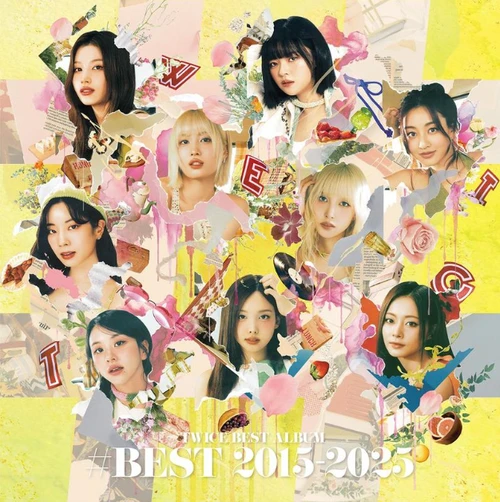 Twice - Best Album 2015-2025 Limited Version + Random Sticker i gruppen Musikk / CD+Blu-ray / Kommende / K-Pop hos Bengans Skivbutik AB (5686152)
