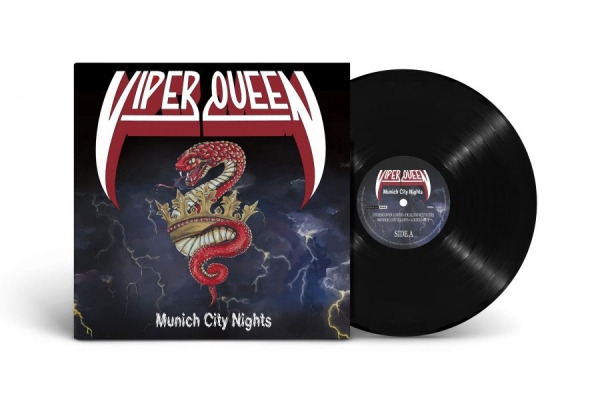 Viper Queen - Munich City Nights (Black Vinyl Lp) i gruppen VINYL / Metal hos Bengans Skivbutik AB (5686254)