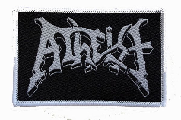 Atheist - Patch Logo (5,2 X 8,1 Cm) i gruppen MERCHANDISE / Accessoarer / Kommende / Metal hos Bengans Skivbutik AB (5686273)