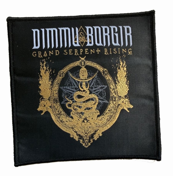 Dimmu Borgir - Patch Grand Serpent Rising Slv (9,6 i gruppen MERCH hos Bengans Skivbutik AB (5686284)