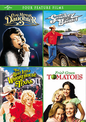 Movie - Coal Miner's Daughter / Smokey And The Bandit / The Best Little Whorehouse In Texas / Fried Green To i gruppen FILM / Film DVD / Drama hos Bengans Skivbutik AB (5686292)