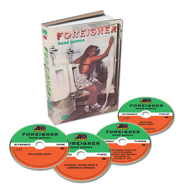 Foreigner - Head Games (Limited 3Cd, 1Br Box) i gruppen Musikk / CD+Blu-ray / Kommende / Pop-Rock hos Bengans Skivbutik AB (5686310)