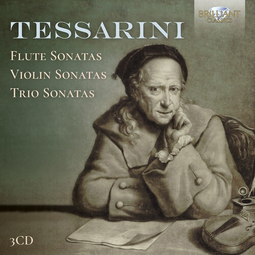 Carlo Tessarini - Flute Sonatas, Violin Sonatas & Tri i gruppen CD / Klassisk hos Bengans Skivbutik AB (5686333)