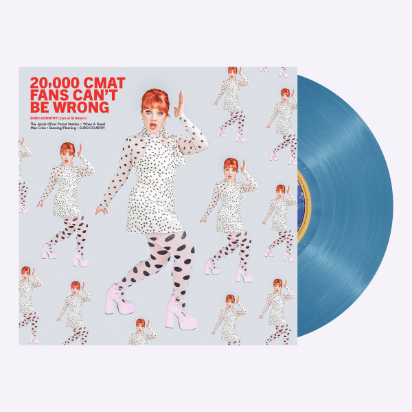 Cmat - Euro-Country (Live At St Anne’S) Transparent Blue Vinyl i gruppen VINYL / Kommende / Pop-Rock hos Bengans Skivbutik AB (5686514)
