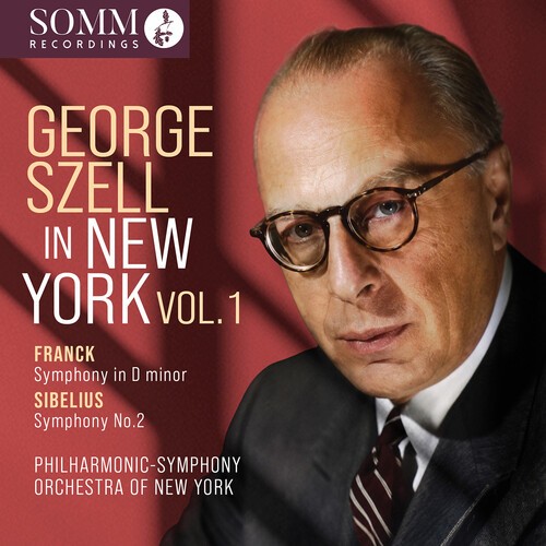 Cesar Franck Jean Sibelius - George Szell In New York, Vol. 1 i gruppen CD / Klassisk hos Bengans Skivbutik AB (5686539)