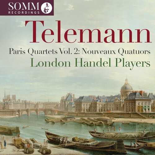 Telemann G P - Paris Quartets, Vol. 2 - Nouveaux Q i gruppen CD / Klassisk hos Bengans Skivbutik AB (5686583)