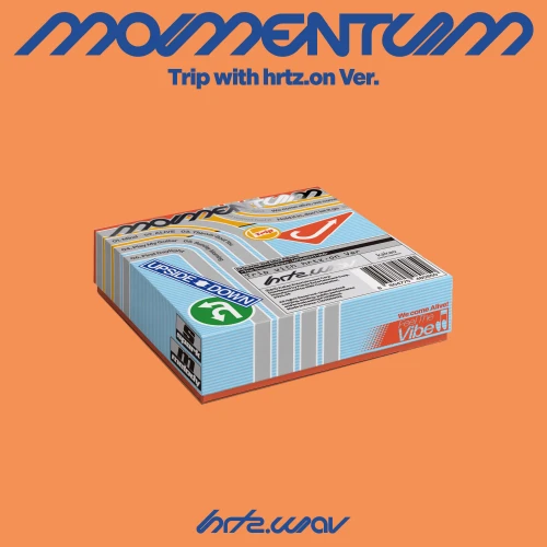 hrtz.wav - The Second Wave : Momentum (Trip With Hertz.on Ver.) i gruppen CD / Kommende / K-Pop hos Bengans Skivbutik AB (5686601)