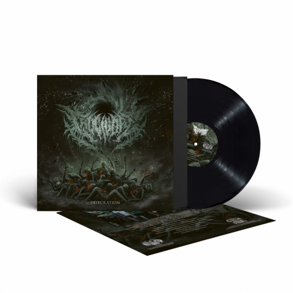Crucivore - Desecration (Black Vinyl Lp) i gruppen VINYL / Metal hos Bengans Skivbutik AB (5686619)