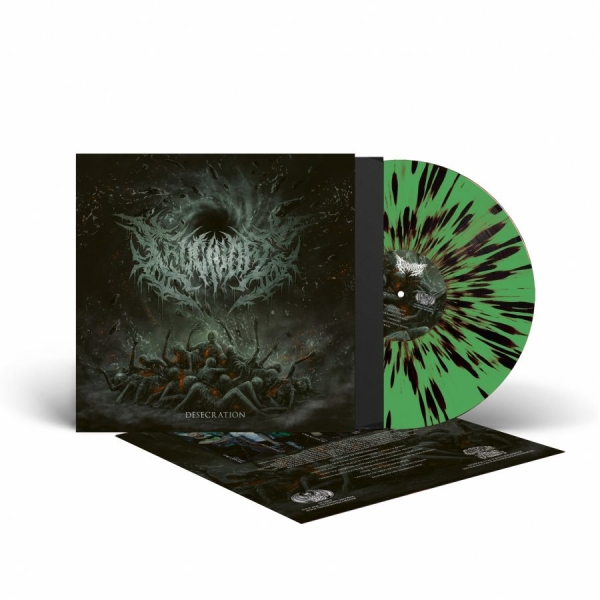 Crucivore - Desecration (Splatter Vinyl Lp) i gruppen VINYL / Metal hos Bengans Skivbutik AB (5686620)