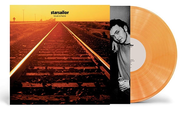 Starsailor - Love Is Here (Orange Vinyl) i gruppen VINYL / Pop-Rock hos Bengans Skivbutik AB (5686735)