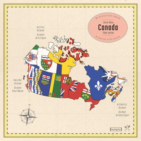 Map Of Canada Puzzle Series - Box Set i gruppen VINYL / Kommende / Pop-Rock hos Bengans Skivbutik AB (5686780)