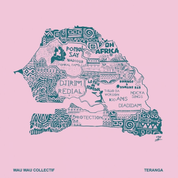 Wau Wau Collectif - Teranga i gruppen VINYL / Kommende / Pop-Rock hos Bengans Skivbutik AB (5686802)