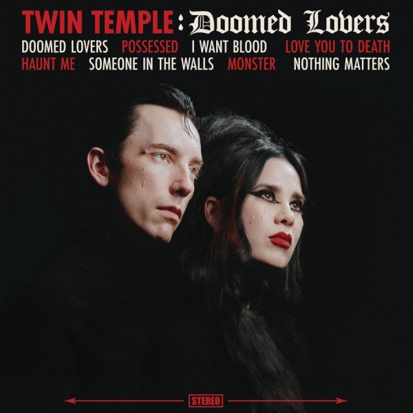 Twin Temple - Doomed Lovers (Envy Translucent Gre i gruppen VINYL / Kommende / Pop-Rock hos Bengans Skivbutik AB (5686849)