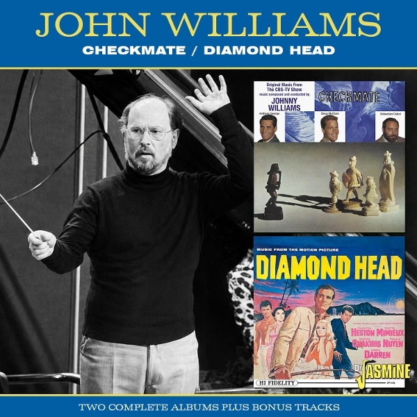 John Williams - Checkmate & Diamond Head - Two Complete Albums Plus Bonus Tracks i gruppen CD / Kommende / Film-Musikkkal,Pop-Rock hos Bengans Skivbutik AB (5687000)
