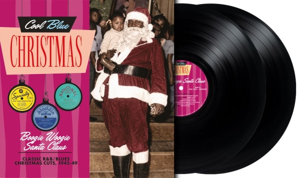 Various Artists - Boogie Woogie Santa Claus (2 Lp Bla i gruppen VINYL / Kommende / JuleMusikkk hos Bengans Skivbutik AB (5687157)