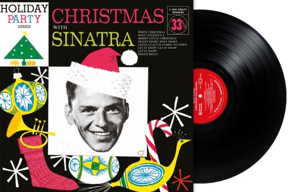 Sinatra Frank - Christmas With Sinatra (Black Vinyl i gruppen VINYL / Kommende / JuleMusikkk hos Bengans Skivbutik AB (5687163)
