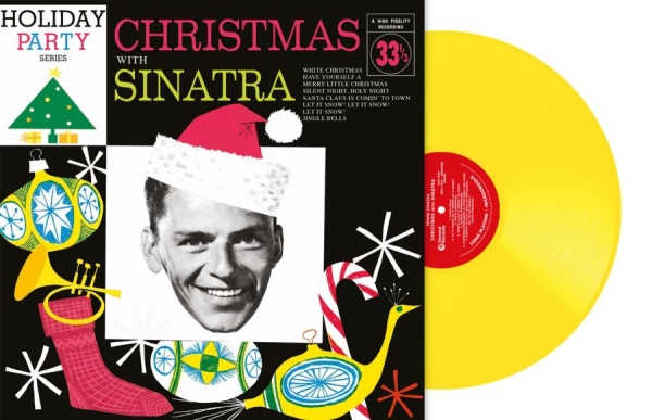 Sinatra Frank - Christmas With Sinatra (Yellow Viny i gruppen VINYL / Kommende / JuleMusikkk hos Bengans Skivbutik AB (5687164)