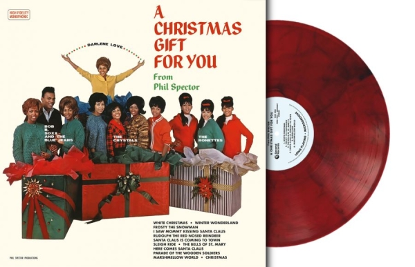 Spector Phil - A Christmas Gift For You (Red Marbl i gruppen VINYL / Kommende / JuleMusikkk hos Bengans Skivbutik AB (5687167)