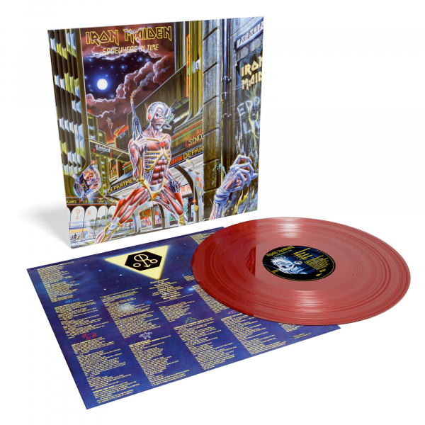 Iron Maiden - Somewhere In Time (40Th Anniversary Ltd Oxblood Color Vinyl) i gruppen VINYL / Kommende / Metal hos Bengans Skivbutik AB (5687174)