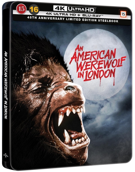 Movie - An American Werewolf In London (Ltd Steelbook / 4K Uhd) i gruppen FILM / Film UHD-4K / / hos Bengans Skivbutik AB (5687175)