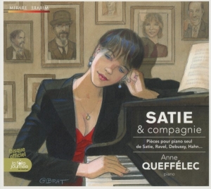 Queffelec - Satie & Compagnie i gruppen CD hos Bengans Skivbutik AB (568723)