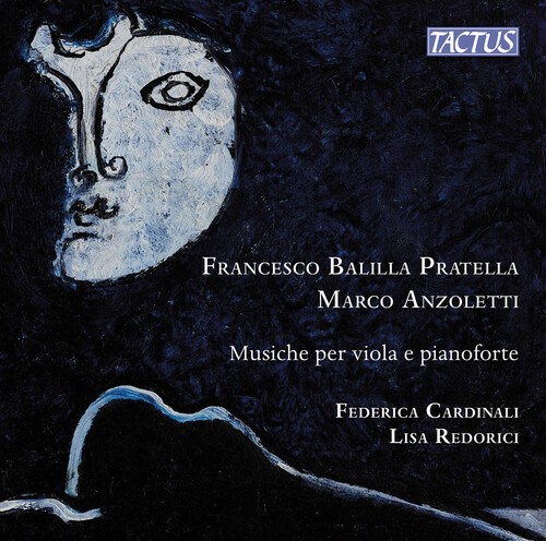 Federica Cardinali Lisa Redorici - Pratella & Anzoletti: Music For Vio i gruppen CD / Klassisk hos Bengans Skivbutik AB (5687236)