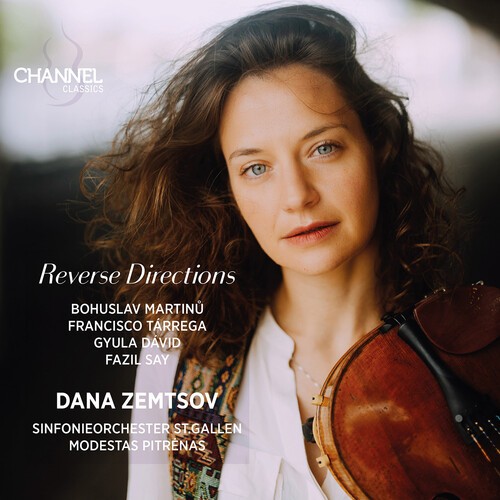 Dana Zemtsov - Reverse Directions i gruppen CD / Klassisk hos Bengans Skivbutik AB (5687274)