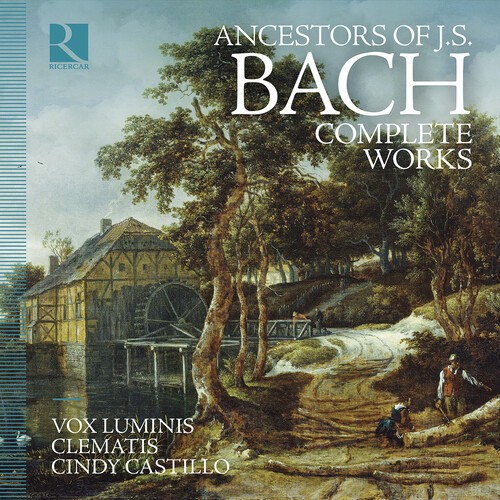 Vox Luminis Clematis Cindy Castil - Ancestors Of J.S. Bach - Complete W i gruppen CD / Klassisk hos Bengans Skivbutik AB (5687283)