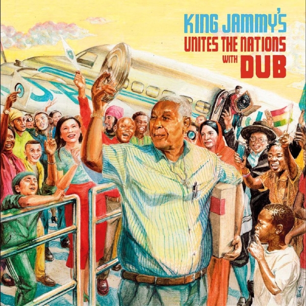 King Jammy - King Jammy's Unites The Nations Wit i gruppen VINYL / Toppselgere hos Bengans Skivbutik AB (5687298)