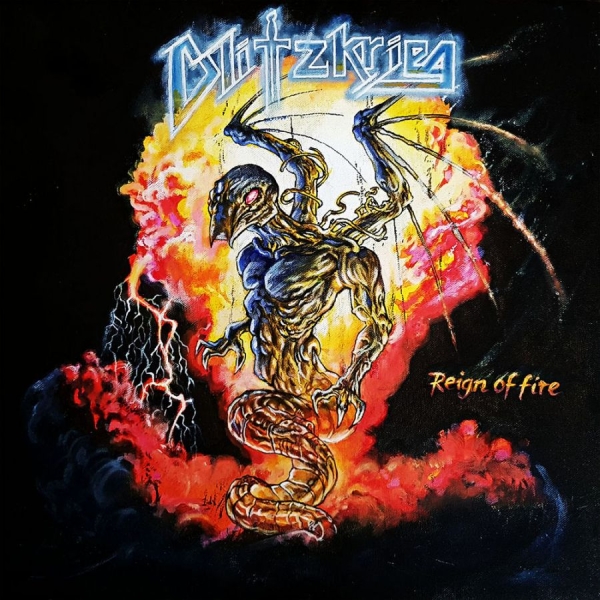 Blitzkrieg - Reign Of Fire i gruppen VINYL / Toppselgere hos Bengans Skivbutik AB (5687445)