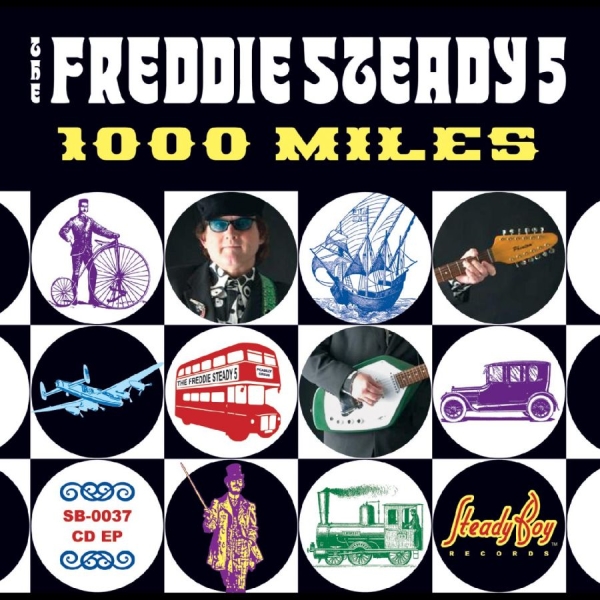 The Freddie Steady 5 - 1000 Miles Ep i gruppen VINYL / Toppselgere hos Bengans Skivbutik AB (5687493)