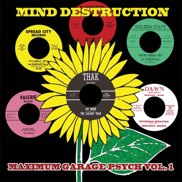 Maximum Garage Psych 1 - Various i gruppen VINYL / Toppselgere hos Bengans Skivbutik AB (5687533)