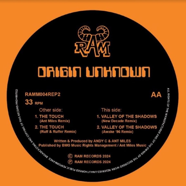 Origin Unknown - The Touch / Valley Of The Shadows 2 i gruppen VINYL / Toppselgere hos Bengans Skivbutik AB (5687551)