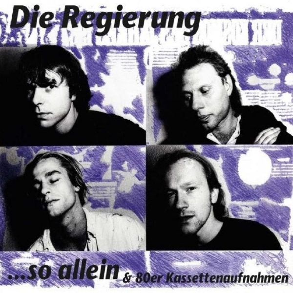 Regierung Die - So Allein & 80Er Kassettenaufnahmen i gruppen VINYL / Toppselgere hos Bengans Skivbutik AB (5688036)