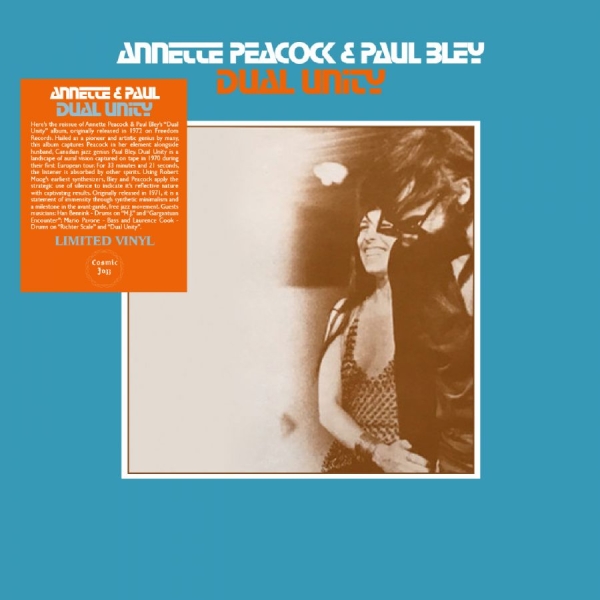Peacock Annette & Paul Bley - Dual Unity i gruppen VINYL / Toppselgere hos Bengans Skivbutik AB (5688117)