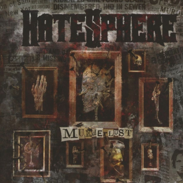 Hatesphere - Murderlust i gruppen CD / Toppselgere hos Bengans Skivbutik AB (5688233)
