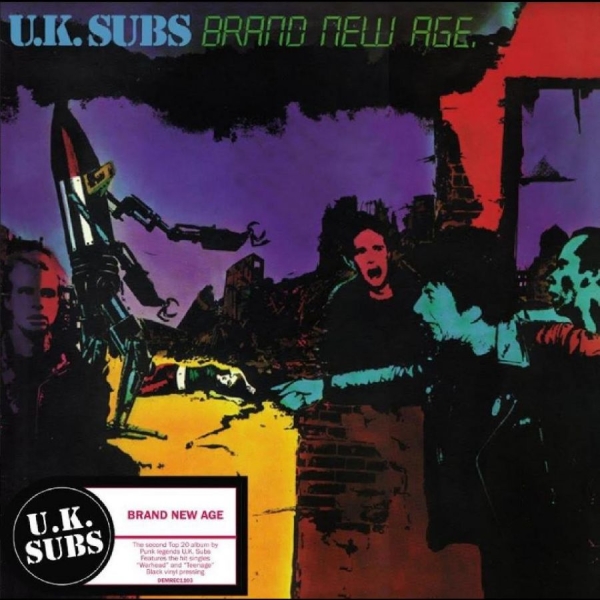 Uk Subs - Brand New Age i gruppen VINYL / Toppselgere hos Bengans Skivbutik AB (5688644)