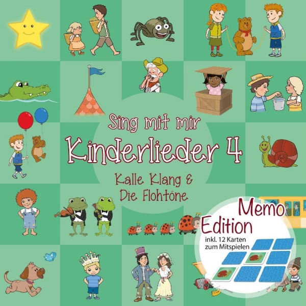 Sing Kinderlieder - Sing Mit Mir Kinderlieder 4 - Memo i gruppen CD / Pop-Rock hos Bengans Skivbutik AB (5688701)