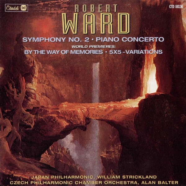 Robert Ward - Robert Ward: Symphony No. 2/Piano C i gruppen CD / Toppselgere hos Bengans Skivbutik AB (5688742)