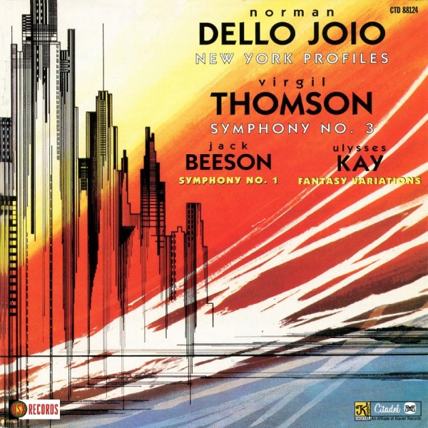 Norman Dello Joio & Virgil Thomson - New York Profiles/Symphony No. 3 i gruppen CD / Toppselgere hos Bengans Skivbutik AB (5688746)
