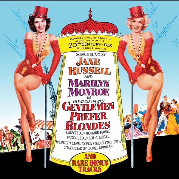 Marilyn Monroe & Jane Russell - Gentlemen Prefer Blondes Soundtrack i gruppen CD / Toppselgere hos Bengans Skivbutik AB (5688752)