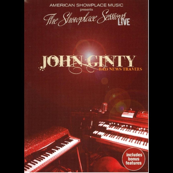 John Ginty - Bad News Travels Live i gruppen CD / Toppselgere hos Bengans Skivbutik AB (5688806)