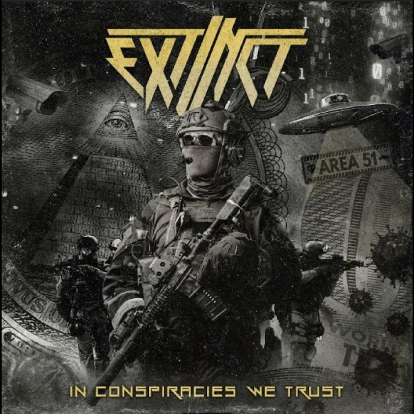 Extinct - In Conspiracies We Trust i gruppen CD / Toppselgere hos Bengans Skivbutik AB (5688870)