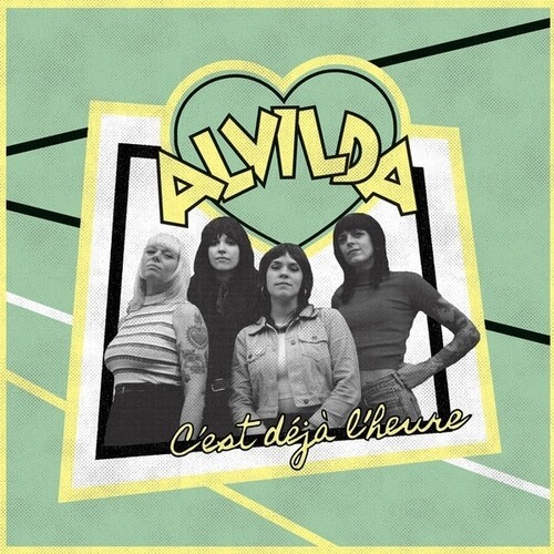 Alvilda - C'est Deja L'heure i gruppen VINYL / Pop-Rock hos Bengans Skivbutik AB (5688948)